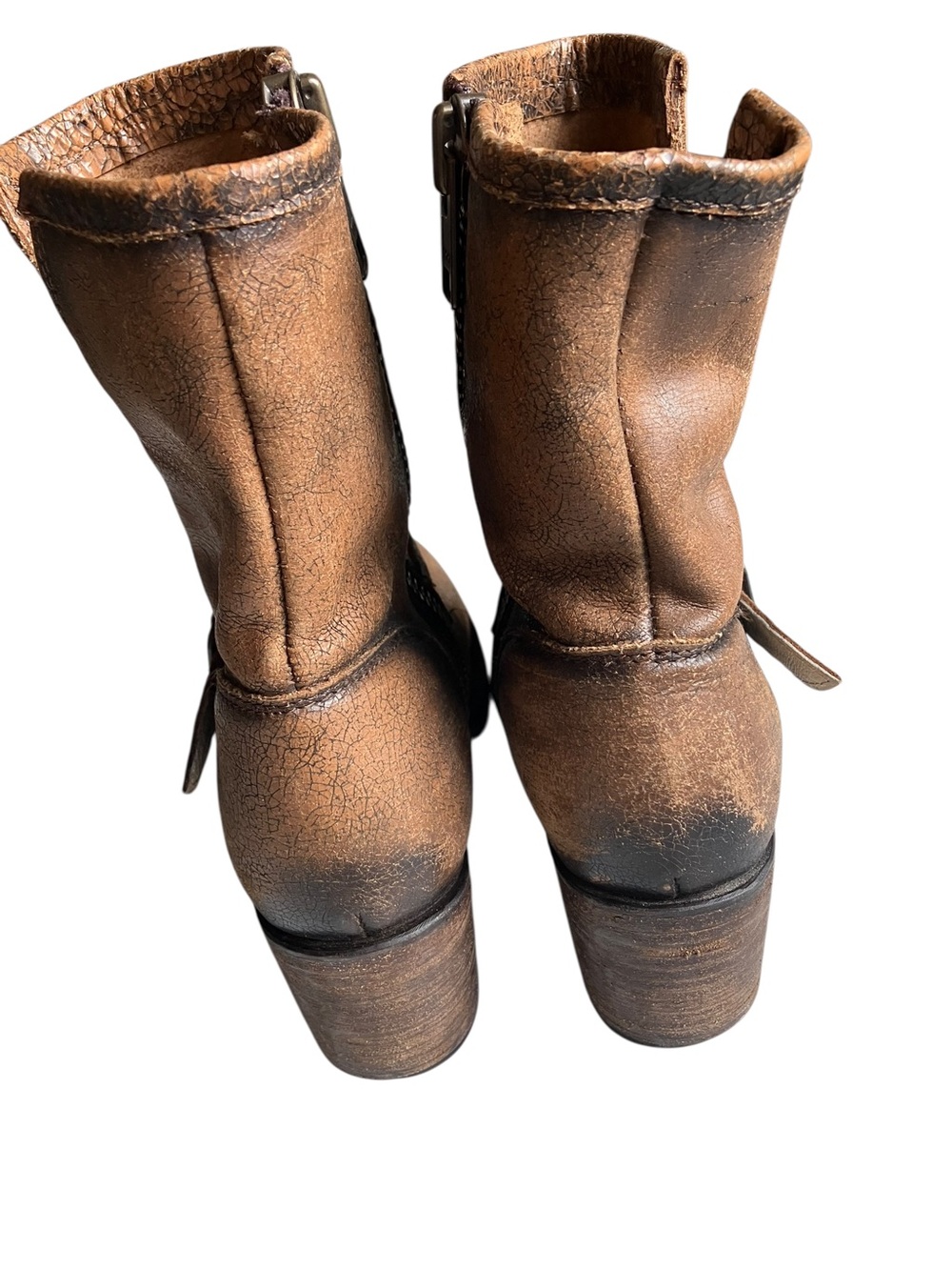 Freebird Carlito harness boots brown 8 - Picture 4 of 8